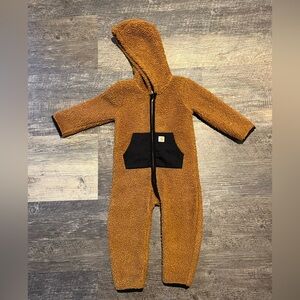 Toddler Carhartt fleece coveralls